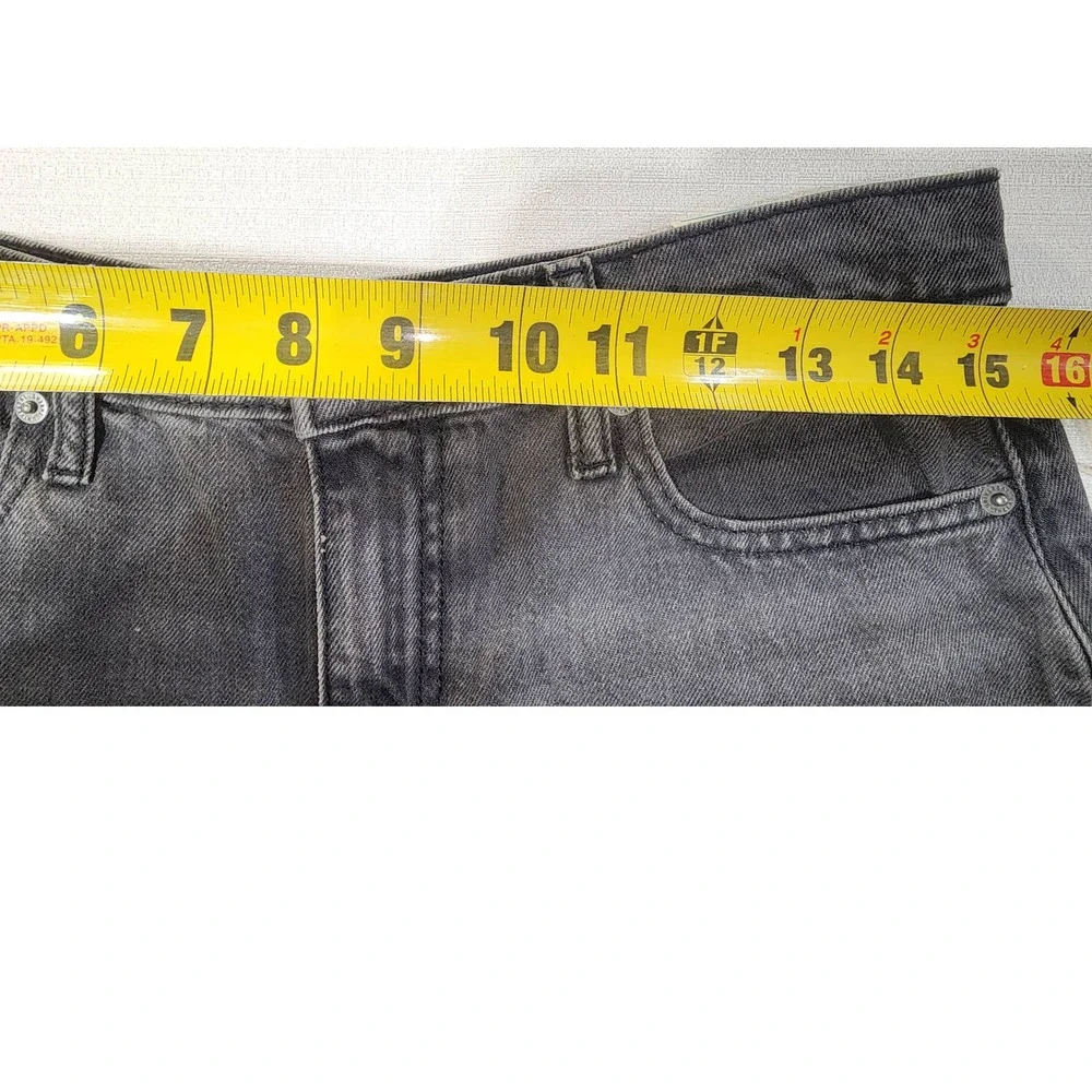 woman's boyfriend black jeans 26 waist universal thread